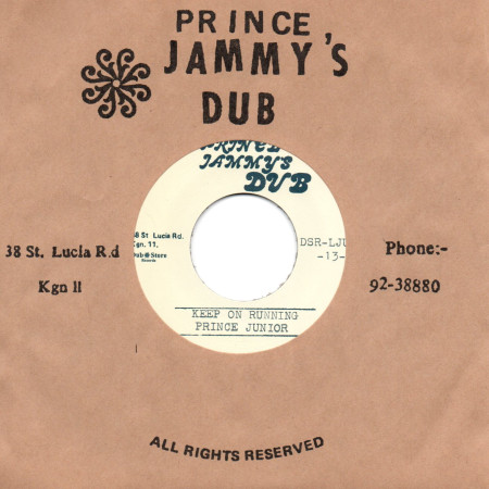 (7") PRINCE JUNIOR - KEEP ON RUNNING / SUPER POWER BAND - VERSION