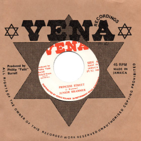 (7") JUNIOR BRAMMER - PRINCESS STREET / VERSION