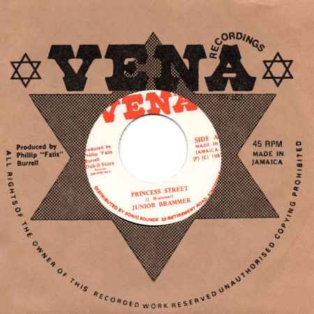 (7") JUNIOR BRAMMER - PRINCESS STREET / VERSION