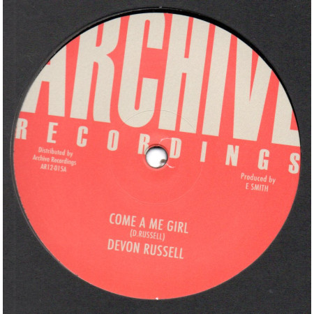 (12") DEVON RUSSELL - COME A ME GIRL / GULLY BANKING
