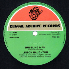(12") LINTON HAUGHTON - HUSTLING MAN / VERSION