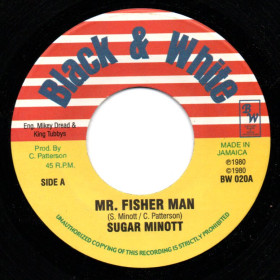 (7") SUGAR MINOTT - MR FISHER MAN / DUB