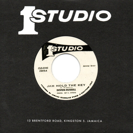 (7") DEVON RUSSELL - JAH HOLD THE KEY / VERSION