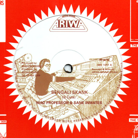 (12") MAD PROFESSOR & SANE INMATES – BENGALI SKANK / SGT. PEPPER - TIME A GO DREAD