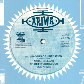 (12") ASHANTI SELAH - LEADERS OF LIBERATION / JOE ARIWA - GETTYSBURG DUB - SURREY STREET MARKET DUB
