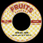 (7") LONE ARK - MAN KILL MAN / PEACE VERSION