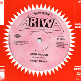 (12") SISTER NANCY – ARMAGEDDON / MAD PROFESSOR - RUNAWAY SLAVE