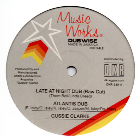 (12") GUSSIE CLARKE - DUBPLATE STYLE RAW CUTS EP