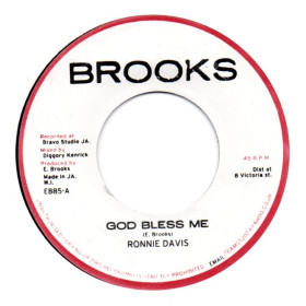 (7") RONNIE DAVIS - GOD BLESS ME / HORSE MOUTH, FLABBA, KENRICK, MATIC - TRIBUTE DUB