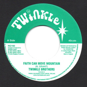 (7") TWINKLE BROTHERS - FAITH CAN MOVE MOUNTAIN / VERSION