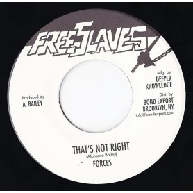 (7") FORCES - THAT'S NOT RIGHT