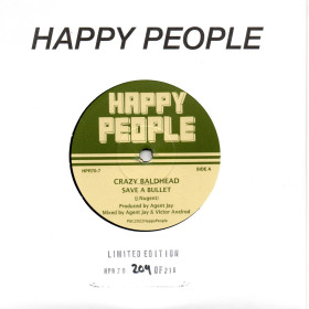 (7") CRAZY BALDHEAD – SAVE A BULLET / SAVE A DUB