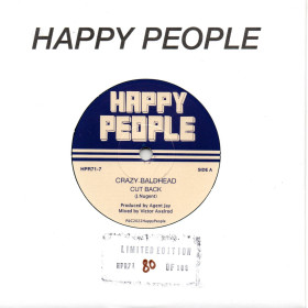 (7") CRAZY BALDHEAD – CUT BACK / WE SAY (DUB BACK)