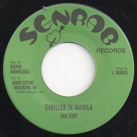 (7") JAH TUFF - THRILLER IN MANILA / JOHN CLARKE - WASN'T IT YOU