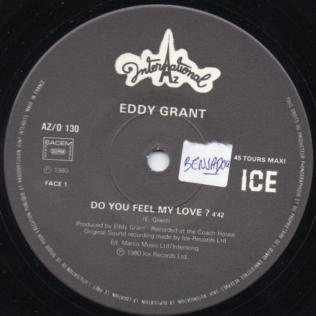 (12") EDDY GRANT - DO YOU FEEL MY LOVE