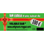 BON CADEAU DE 100 €