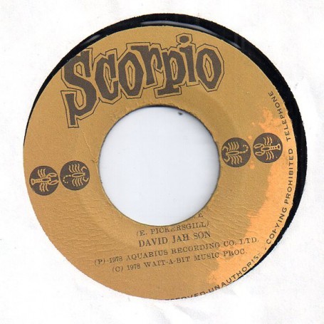 (7") DAVID JAH SON - LIVE AND LOVE