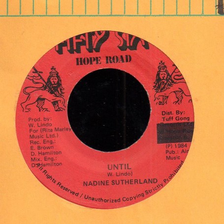 (7") NADINE SUTHERLAND - UNTIL