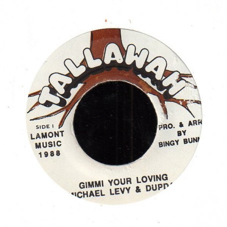(7") MICHAEL LEVY & DUPDAP - GIMMI YOUR LOVING