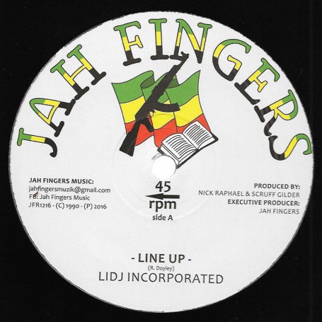 (12") LIDJ INCORPORATED - LINE UP / DUB UP / LINE UP DUB