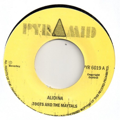 (7") TOOTS AND THE MAYTALS - ALIDINA / DON DRUMMOND - DRAGON WEAPON