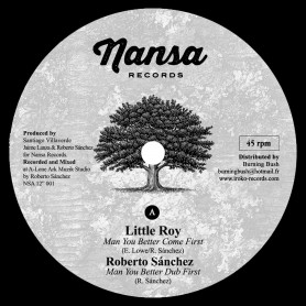 (12") LITTLE ROY - MAN YOU BETTER COME FIRST / VIRGINIA RIVERA - WOMANKIND