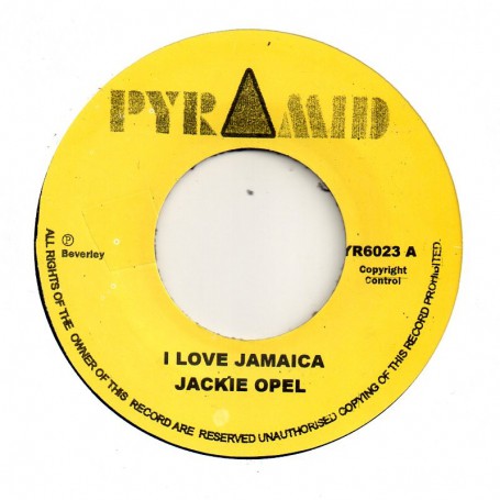 (7") JACKIE OPEL - I LOVE JAMAICA / ROLAND ALPHANSO - EL PUSSYCAT SKA