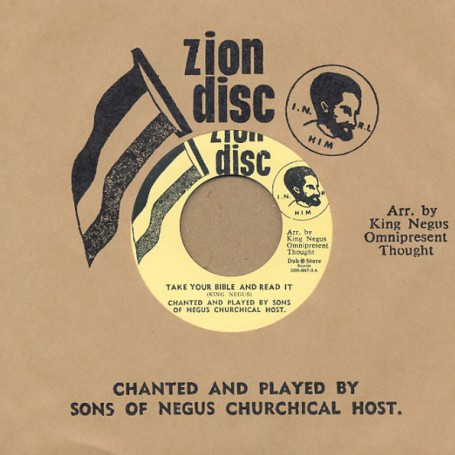 (7") SONS OF NEGUS CHURCHIVAL HOST - TAKE YOUR BIBLE AND READ IT / LION OF JUDAH