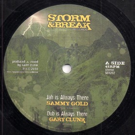 (12") SAMMY GOLD - JAH IS ALWAYS THERE / HATMAN - HOMELAND