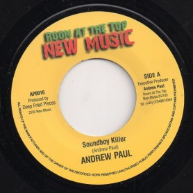 (7") ANDREW PAUL - SOUNDBOY KILLER / DUB