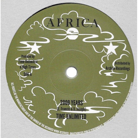 (10") TIME UNLIMITED - 2000 YEARS / HIGH TIMES PLAYERS - VERSION