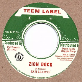 (7") JAH LLOYD - ZION ROCK / VIN GORDON - REBEL ROCK