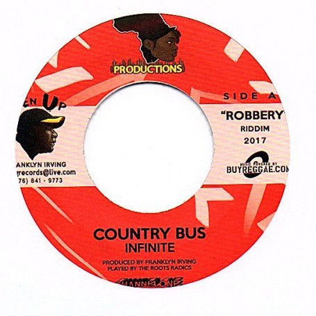 (7") INFINITE - COUNTRY BUS / IRINA - LOVE DETECTIVE