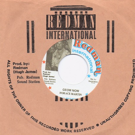 (7") HORACE MARTIN - GEOW NOW / VERSION