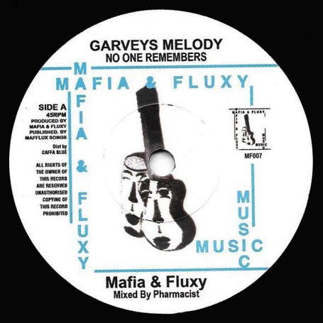 (7") MAFIA & FLUXY - GARVEYS MELODY / PLAIN RICE DUB