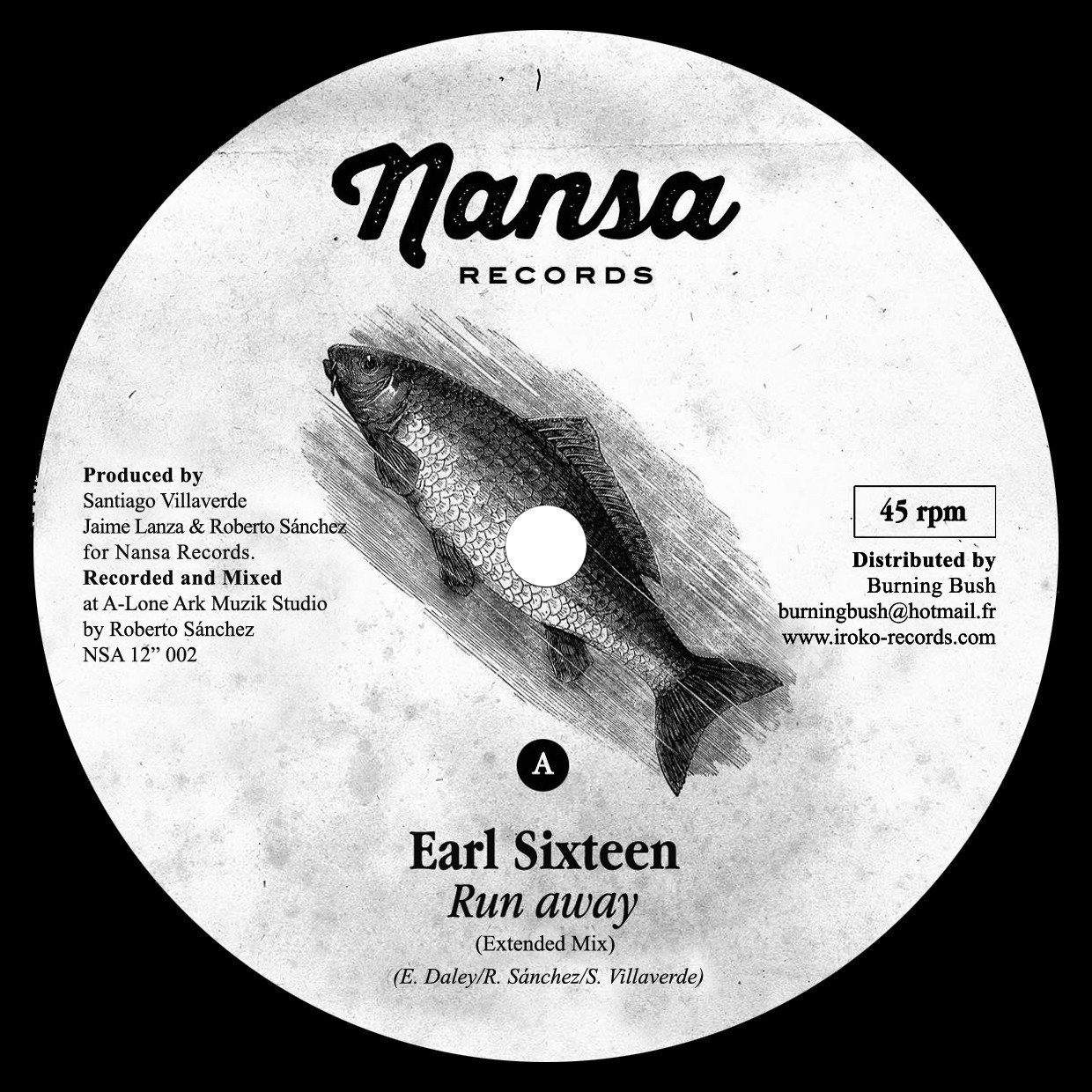 (12") EARL 16 - RUN AWAY / MARCUS I - ALLIENCE