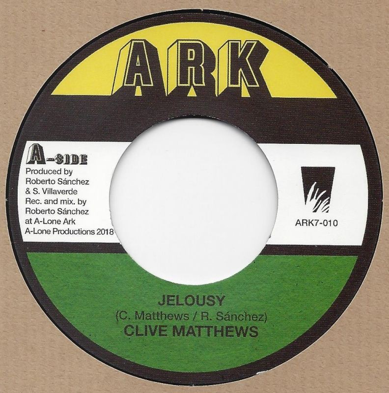 (7") CLIVE MATTHEWS - JELOUSY / VERSION